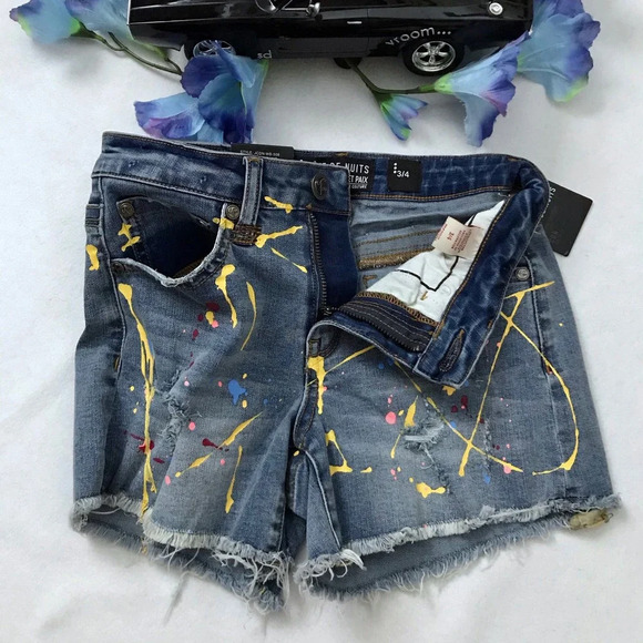 Cote De Nuits NWT Shorts for Juniors/Women 3/4 - Picture 3 of 7